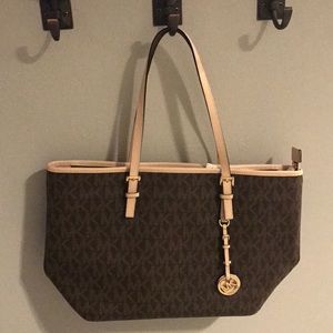 Michael Kors Logo Tote Handbag